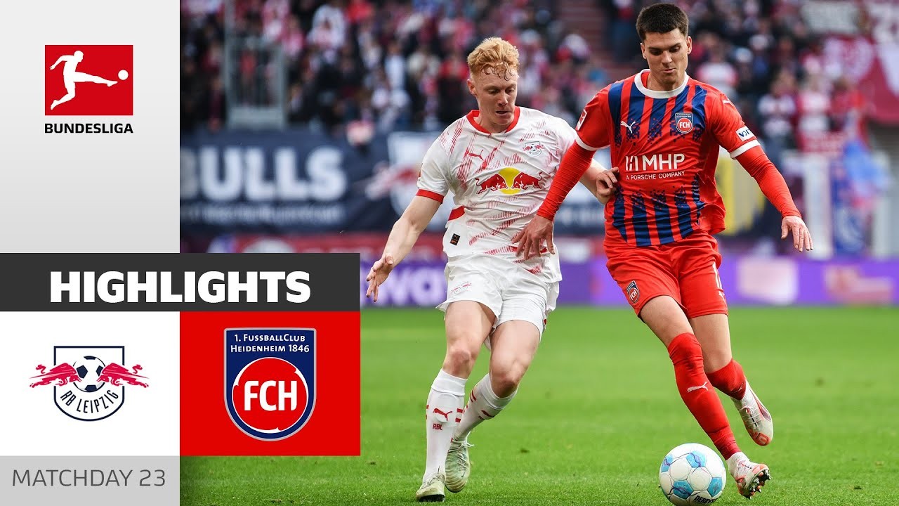 #ไฮไลท์ฟุตบอล [ แอร์เบ ไลป์ซิก 2 - 2 ไฮน์เดนเฮลม์ ] บุนเดสลีก้า เยอรมัน 2025/24.2.68